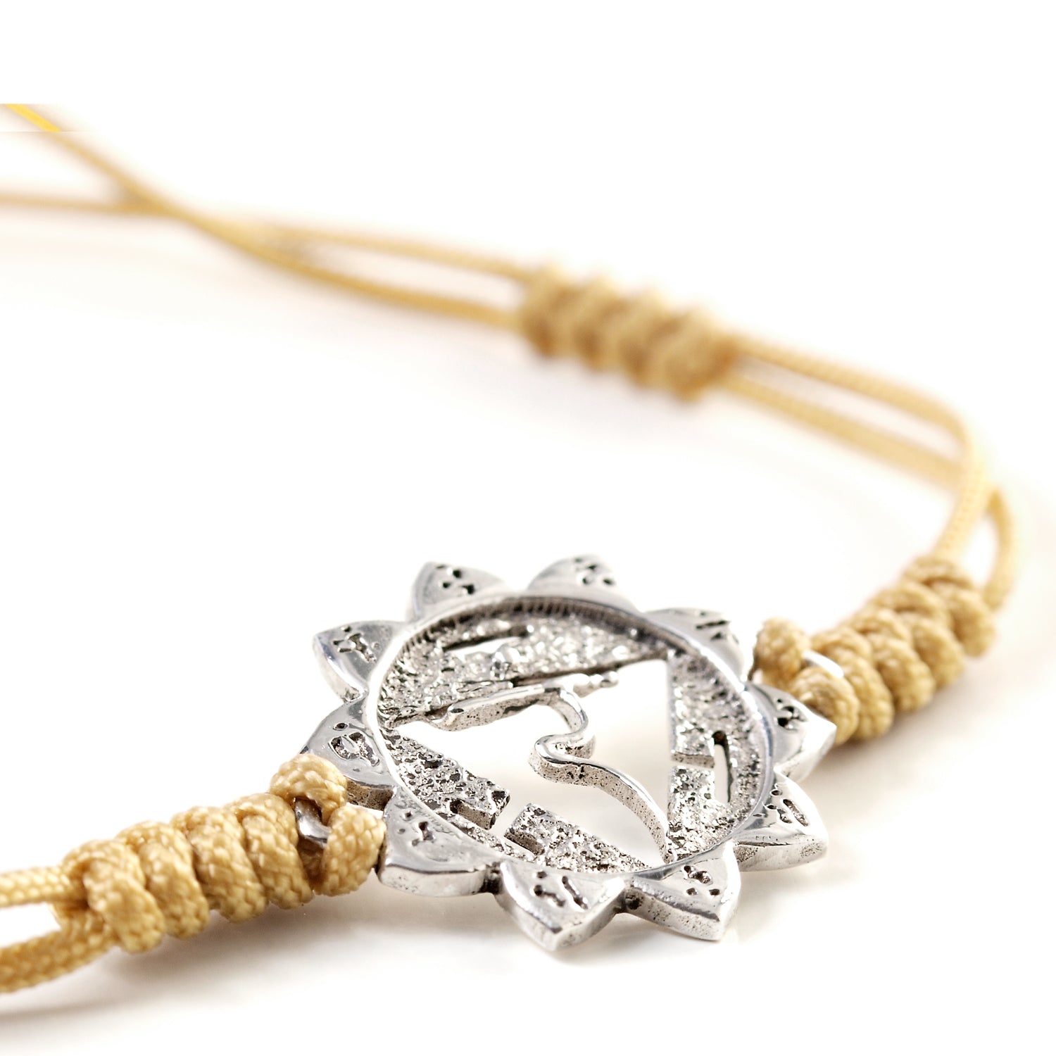Manipura Chakra bracelet silver by ETERNAL BLISS - Spiritual Jewellery