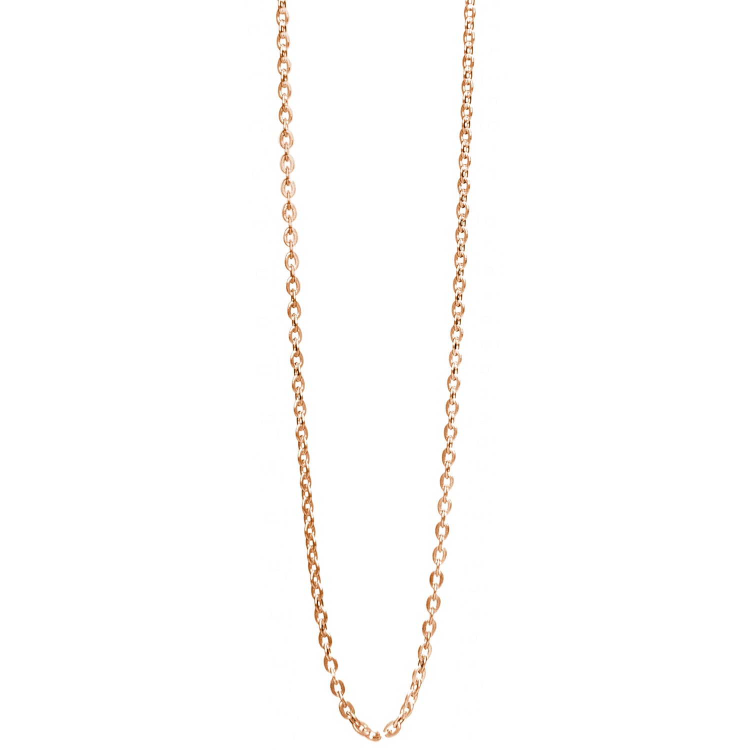 Feine Ankerketten in in 2,0mm Stärke aus hochwertig rosévergoldetem Sterling Silber. Schmuckketten in verschiedenen Längen von ETERNAL BLISS