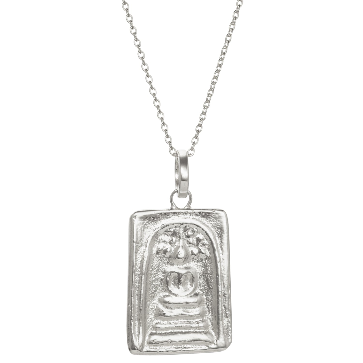 Meditierender Buddha Anhänger Silber von ETERNAL BLISS - Spiritueller Schmuck