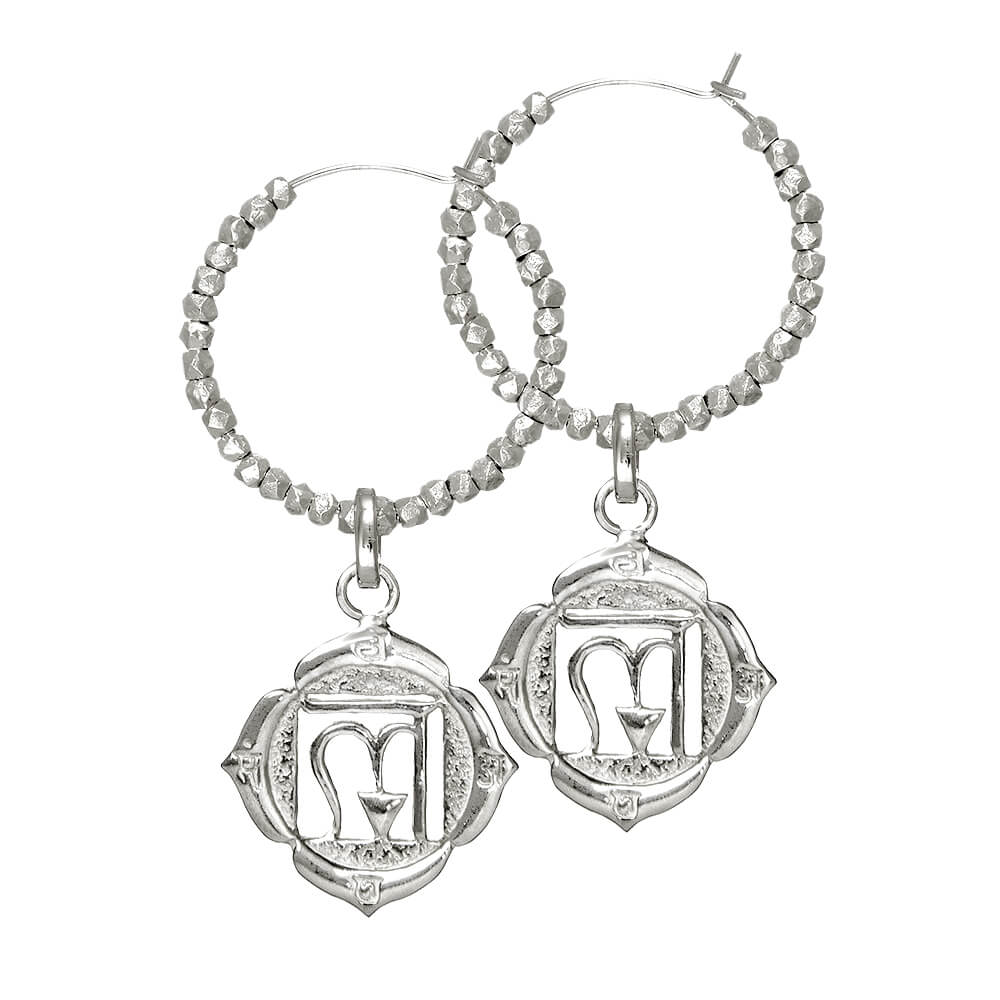 Muladhara Chakra earrings by ETERNAL BLISS - Spiritual Jewellery