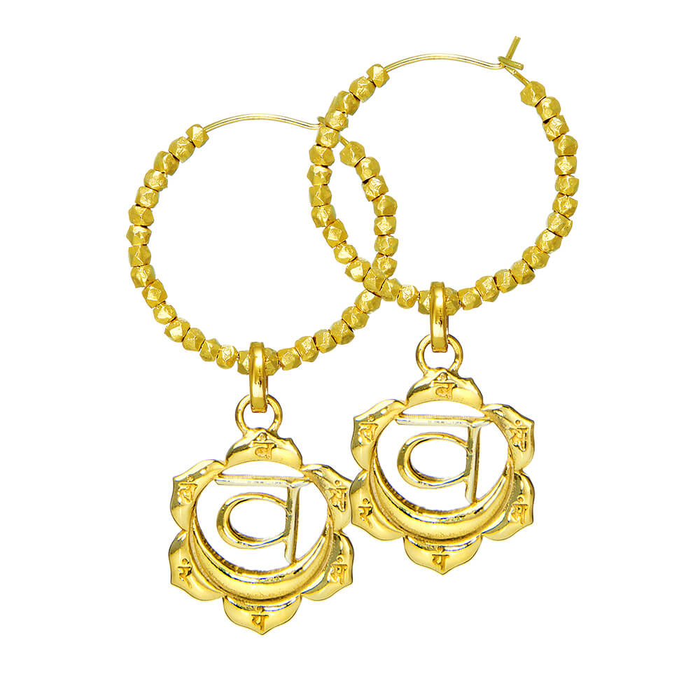 Svadhisthana Chakra Kreolen von ETERNAL BLISS - Spiritueller Schmuck