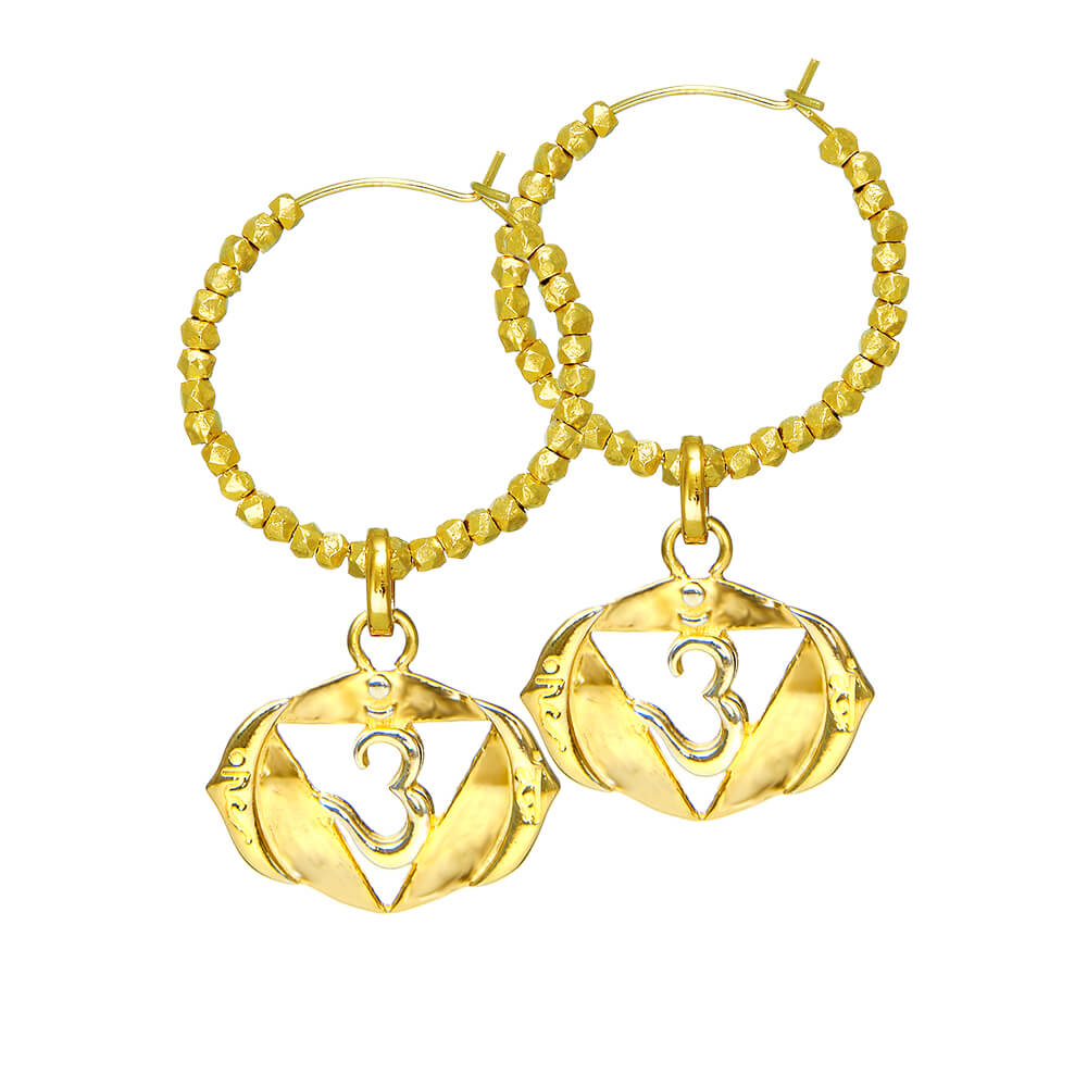 Ajna Chakra Kreolen von ETERNAL BLISS - Spiritueller Schmuck
