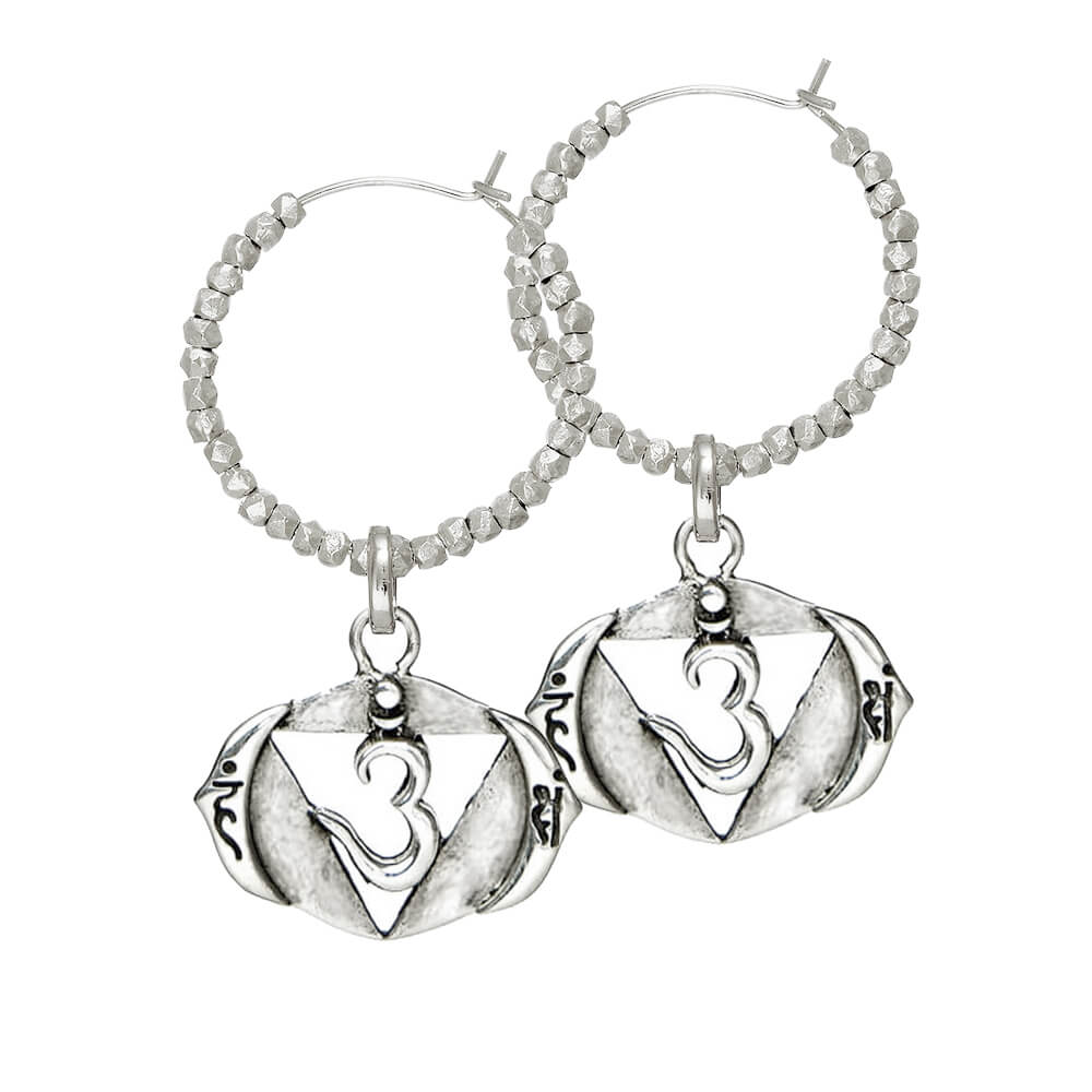 Ajna Chakra earrings by ETERNAL BLISS - Spiritual Jewellery