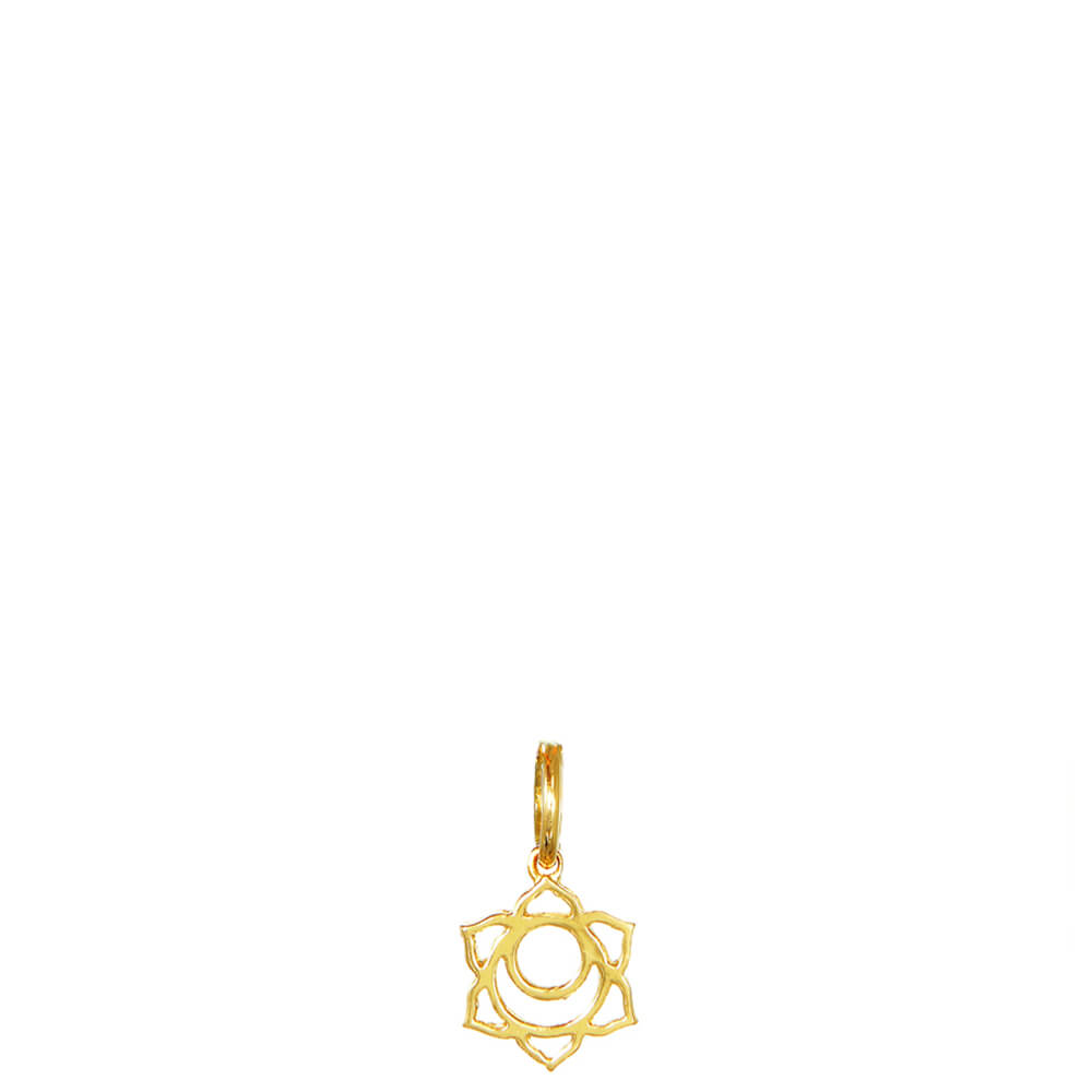 Gold-plated sacral chakra pendant mini by ETERNAL BLISS - spiritual jewellery