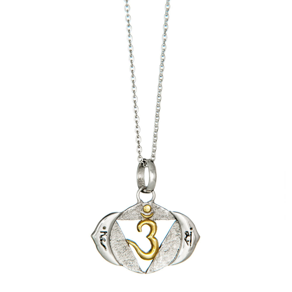 Ajna Chakra Anhänger Silber
