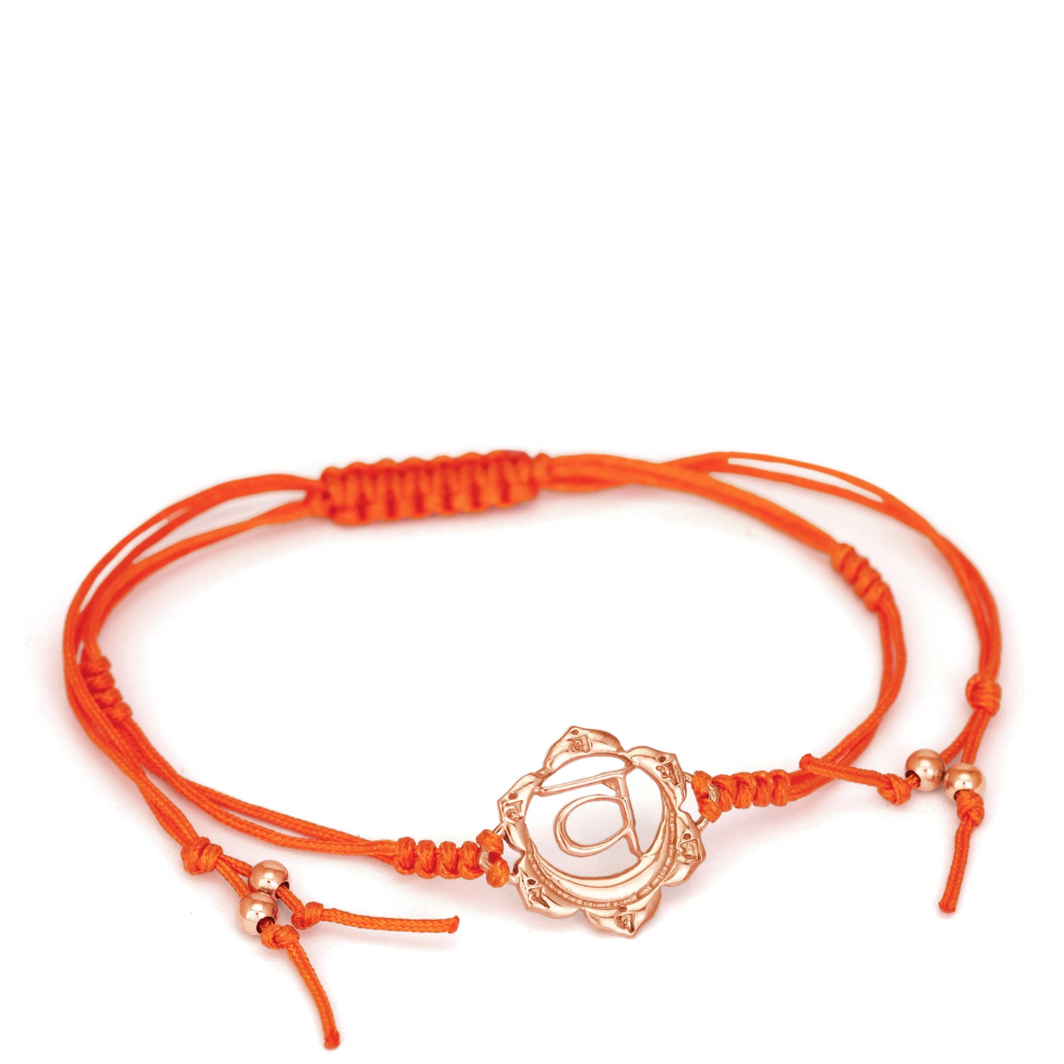 Svadhisthana Chakra Armband rosévergoldet von ETERNAL BLISS - Spiritueller Schmuck