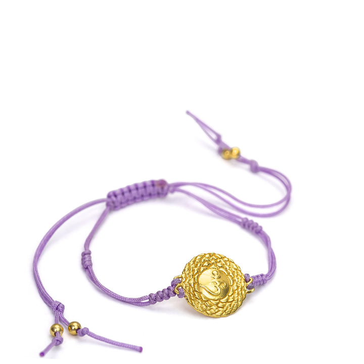 Sahasrara Chakra Armband vergoldet von ETERNAL BLISS - Spiritueller Schmuck