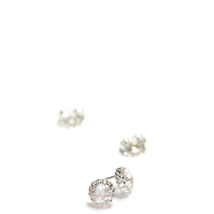 Bergkristall Ohrstecker aus hochwertigem Sterling Silber von ETERNAL BLISS - Spiritueller Schmuck