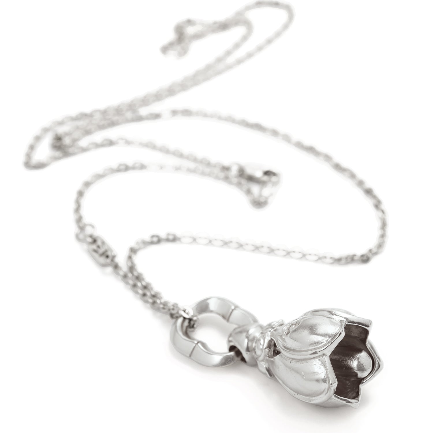 Lotus bell pendant silver by ETERNAL BLISS - Spiritual Jewellery