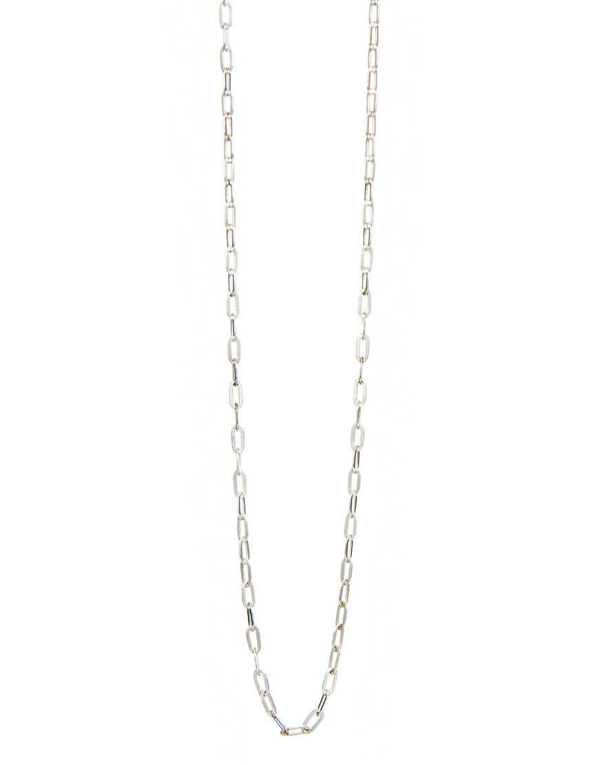 Schmuckkette gestreckte Ankerkette aus Sterling Silber in 2mm Stärke von Eternal Bliss