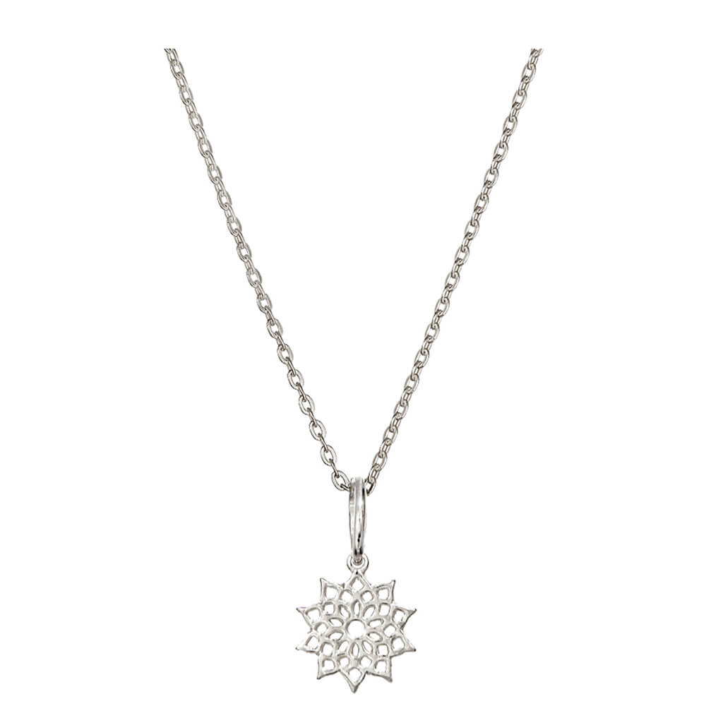 Kronen Chakra Anhänger mini Silber von ETERNAL BLISS - Spiritueller Schmuck